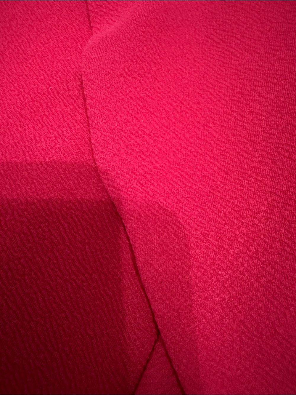 DOUBLJU Women’s 3XL Magenta Open Front Cardigan Blazer 3/4 Sleeve Office Layer - Picture 6 of 6